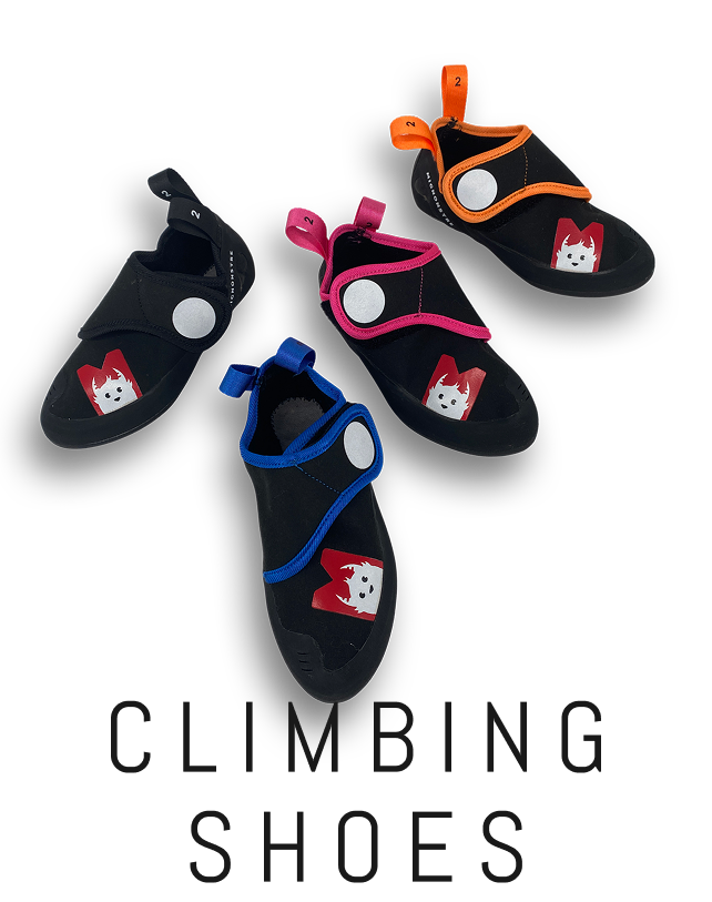 クライミングシューズの写真