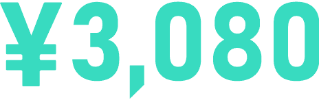 ¥3,080